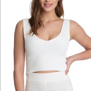 Juicy Couture Crop Sweater Tank